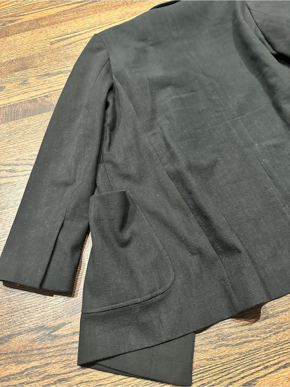 AYR Black Double-Breasted Women's Blazer - Picture 10 of 16